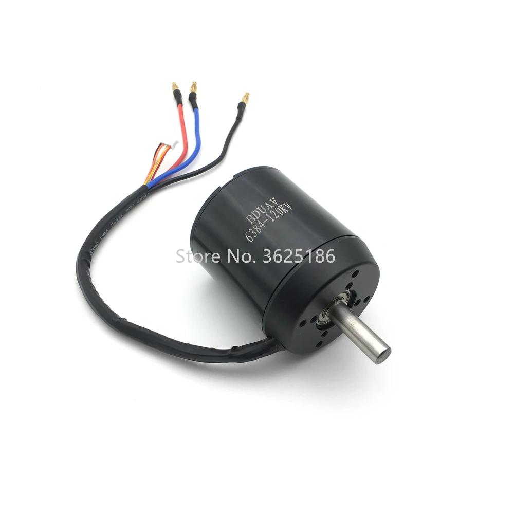 6384 120KV BLDC Outrunner Brus - огляд і ціна 6384 Brushless Motor Sensored