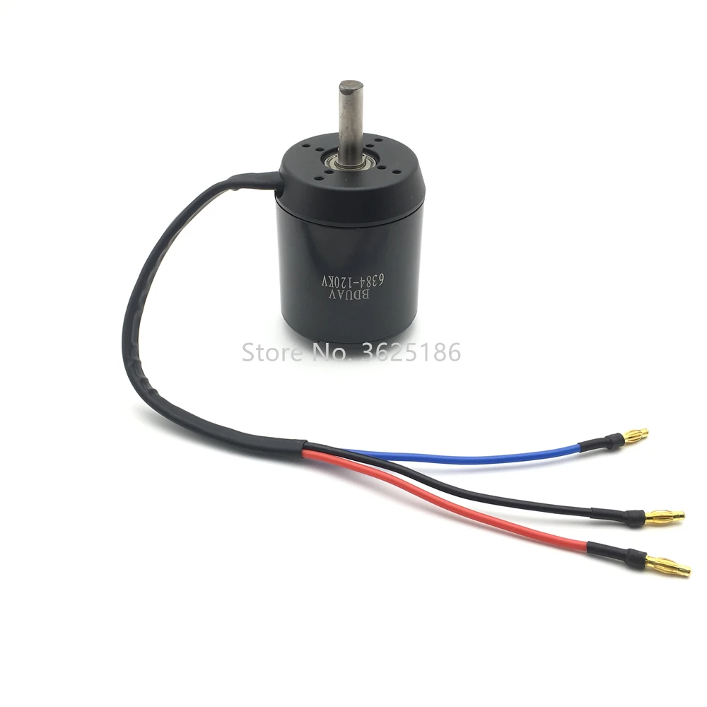 6384 120KV BLDC Outrunner Brus - огляд і ціна 6384 Brushless Motor Sensored